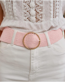 Pink Elastic Belt