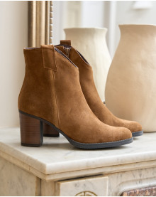 Ankle Boots Suede Manla