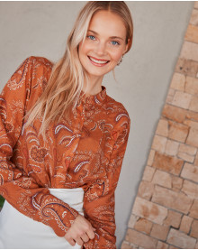 Printed blouse Manuella
