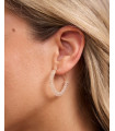 Mary Hoop Earrings